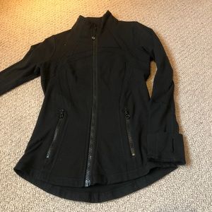 Lululemon jacket in black size 6